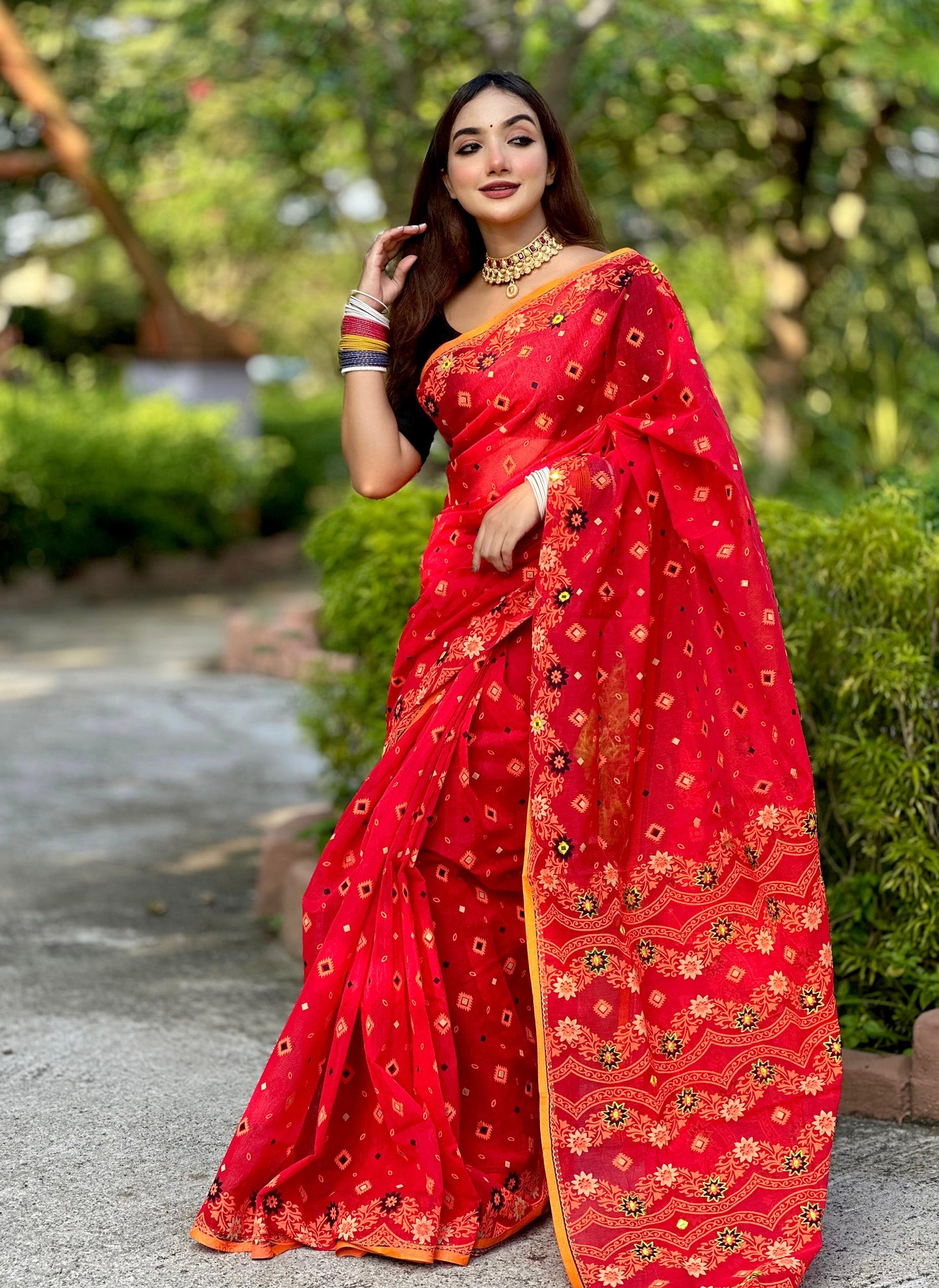 Colour Full Kalamkari | Butik Saree
