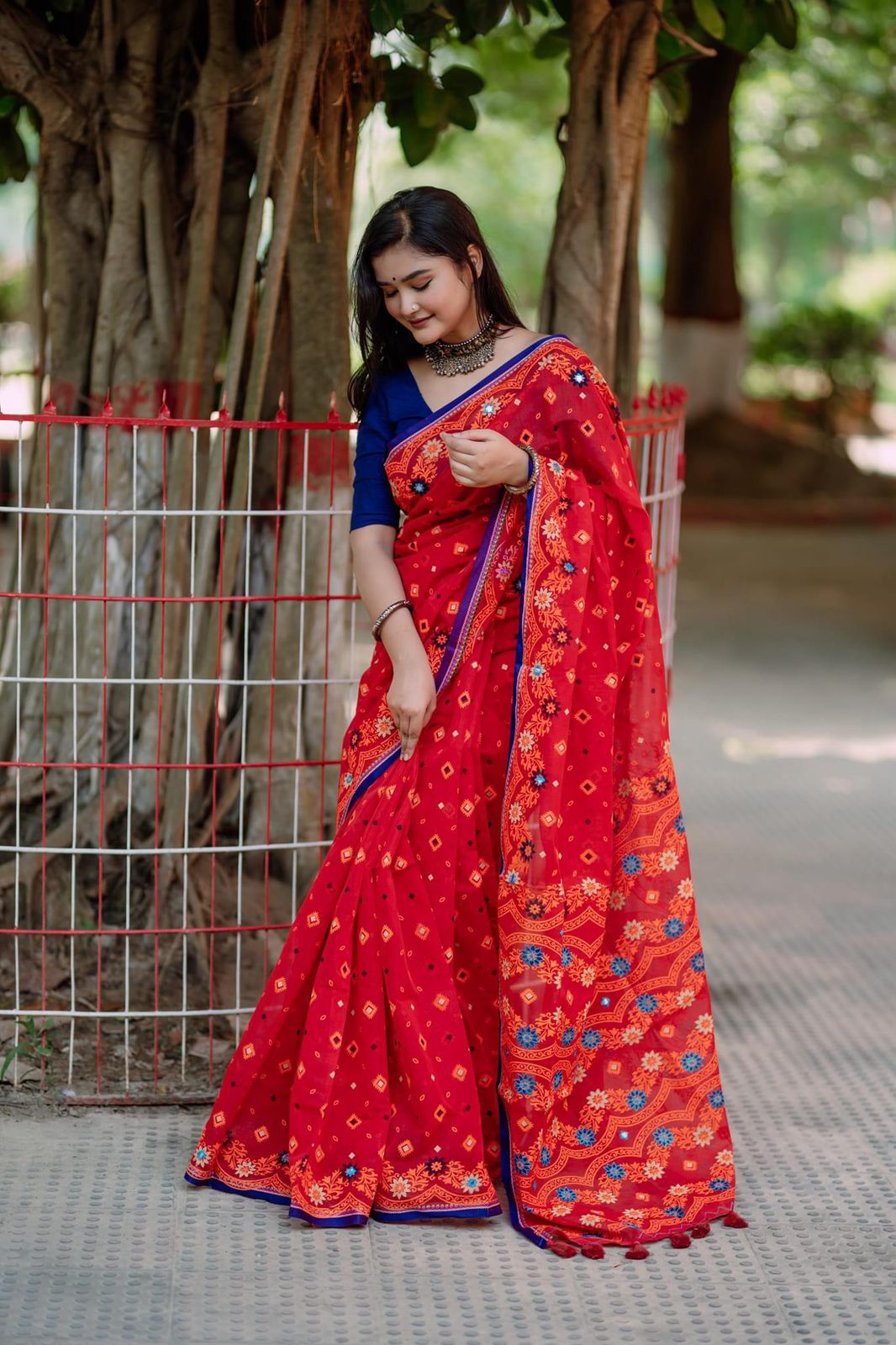 Colour Full Kalamkari | Butik Saree