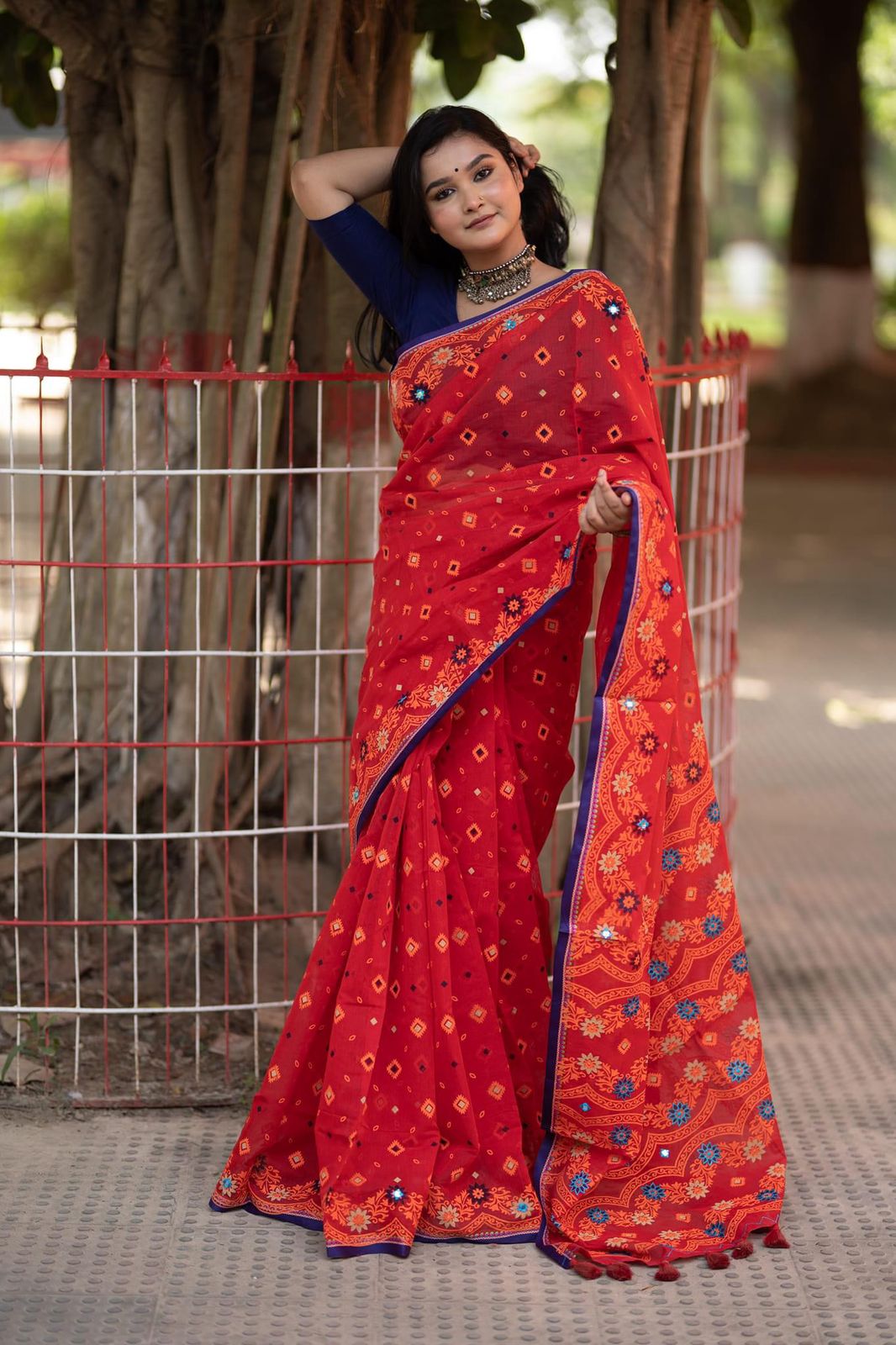 Colour Full Kalamkari | Butik Saree