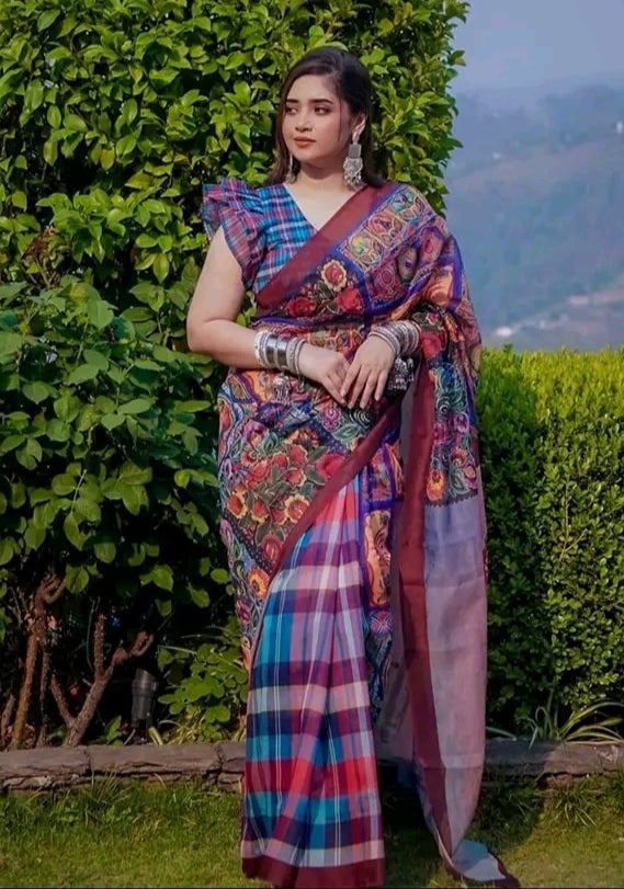 Chitrogolpo | Soft Reshom Silk