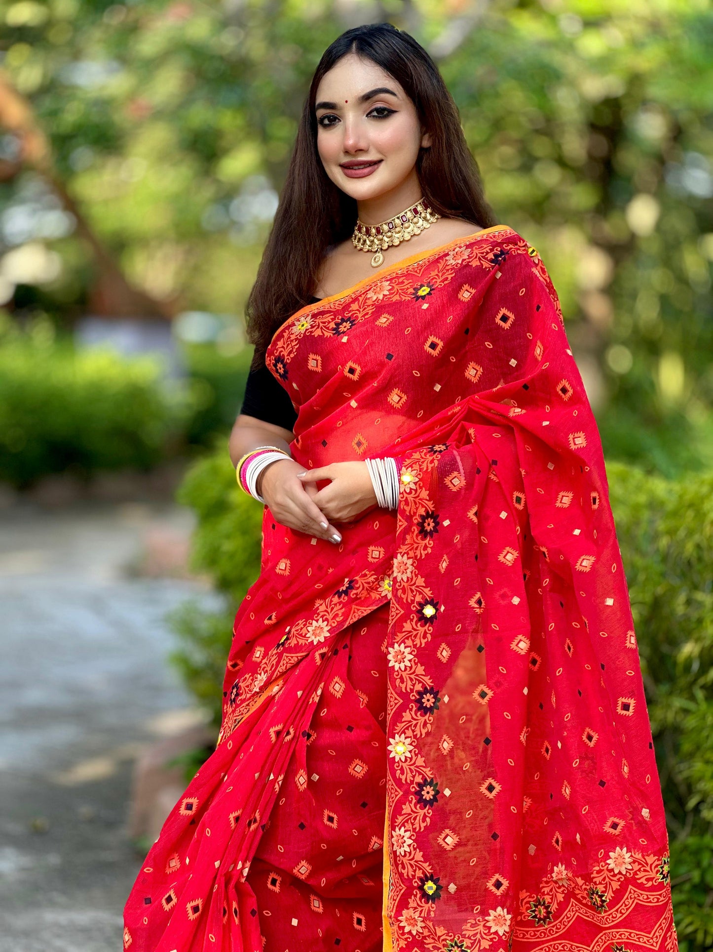 Colour Full Kalamkari | Butik Saree