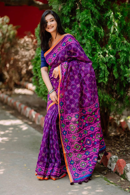 Ganga Yamuna Pattern | Butik Saree