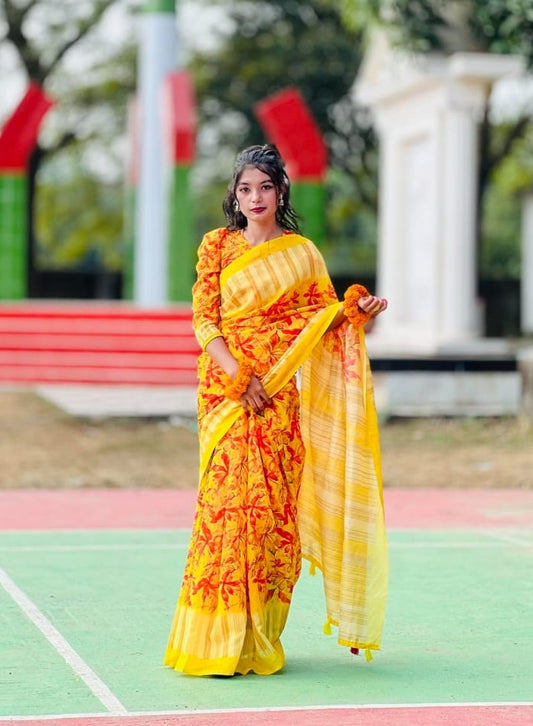 Bosonto Bilash | Semi Muslin Silk